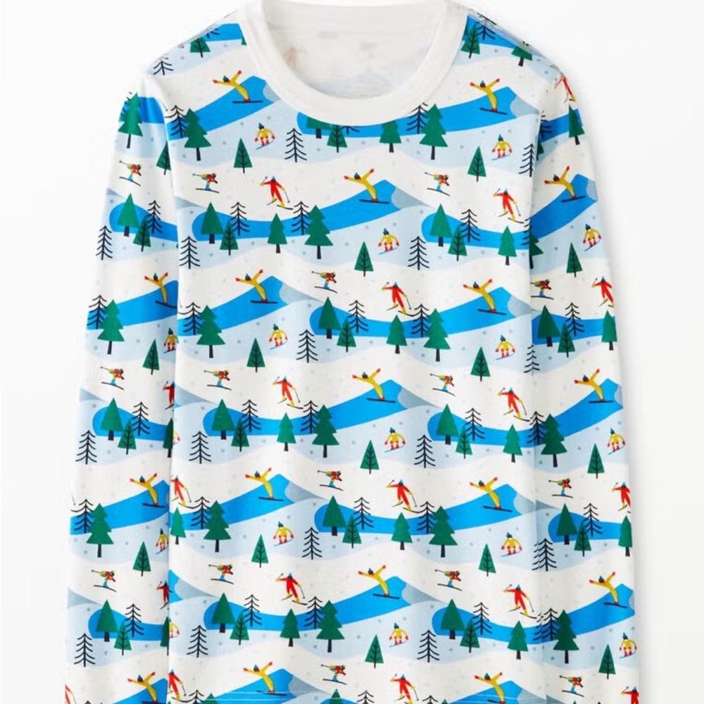 Hanna Andersson ski pajamas size L. UEC.
